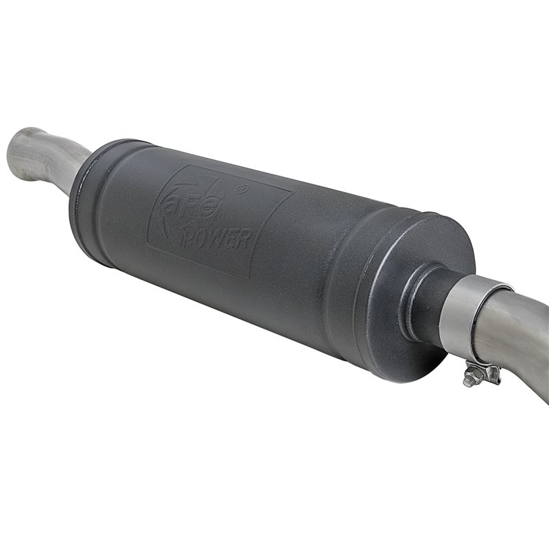 aFe Power | Rebel Series 2-1/2 IN 304 Stainless Steel Cat-Back Exhaust w/Polished Tip - Wrangler (JL) 2.0T / 3.6L 2018-2023