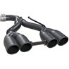 aFe Power | Rebel Series 2-1/2 IN 304 Stainless Steel Cat-Back Exhaust System w/Black Tip - Wrangler (JL) 2.0T / 3.6L 2018-2023