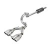 aFe Power | Rebel Series 2-1/2 IN 304 Stainless Steel Cat-Back Exhaust w/Polished Tip - Wrangler (JL) 2.0T / 3.6L 2018-2023