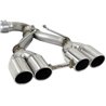 aFe Power | Rebel Series 2-1/2 IN 304 Stainless Steel Cat-Back Exhaust w/Polished Tip - Wrangler (JL) 2.0T / 3.6L 2018-2023