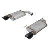 aFe Power | MACH Force-Xp 2-1/2 IN 409 Stainless Steel Axle-Back Exhaust System w/Black Tip - Mustang 2.3T / 3.7L 2015-2021