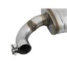 aFe Power | MACH Force-Xp 2-1/2 IN 409 Stainless Steel Axle-Back Exhaust System w/Black Tip - Mustang 2.3T / 3.7L 2015-2021