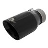 aFe Power | Rebel Series 3 IN 409 Stainless Steel Cat-Back Exhaust System w/Black Tip - F-250 / F-350 6.2L / 7.3L 2017-2022