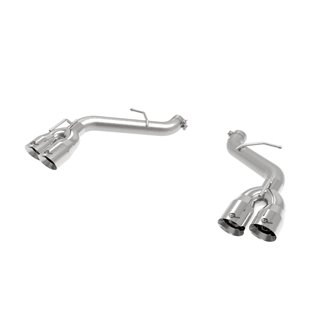aFe Power | MACH Force-Xp 2-1/2 IN 409 Stainless Steel Axle-Back Exhaust System Polished - Camaro 6.2L 2016-2021
