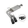 aFe Power | Rebel Series 3 IN Cat-Back Exhaust System w/Dual Mid-Side Exit Black Tips - Tacoma 3.5L 2016-2023