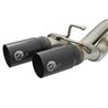 aFe Power | Rebel Series 3 IN Cat-Back Exhaust System w/Dual Mid-Side Exit Black Tips - Tacoma 3.5L 2016-2023