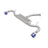 aFe Power | Takeda 2-1/2 IN 409 Stainless Steel Axle-Back Exhaust w/Blue Flame Tips - Elantra GT 1.6T 2018-2020