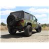 aFe Power | Rebel Series 2-1/2 IN 409 Stainless Steel Cat-Back Exhaust System w/Black Tip - Wrangler (JK) / Wrangler (JL) 3.6L /