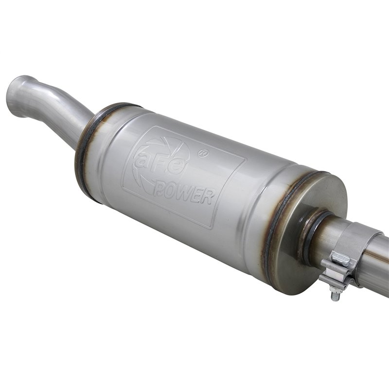 aFe Power | Rebel Series 2-1/2 IN 409 Stainless Steel Cat-Back Exhaust w/Polished Tips - Wrangler (JL) 2.0T / 3.6L 2018-2023