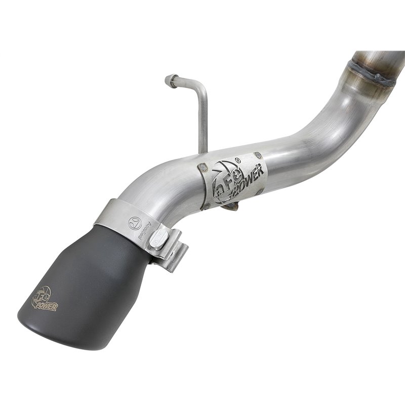 aFe Power | MACH Force-Xp 2-1/2 IN 409 Stainless Steel Axle-Back Hi-Tuck Exhaust Black - Wrangler (JL) 2.0T / 3.6L / 6.4L 2019-2
