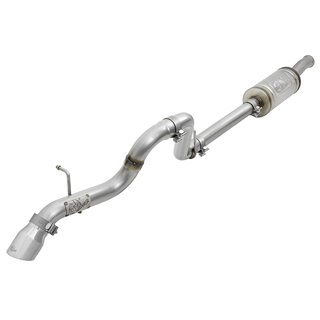 aFe Power | MACH Force-Xp 2-1/2 IN 409 Stainless Steel Axle-Back Hi-Tuck Exhaust Polished - Wrangler (JL) 2.0T / 3.6L / 6.4L 201