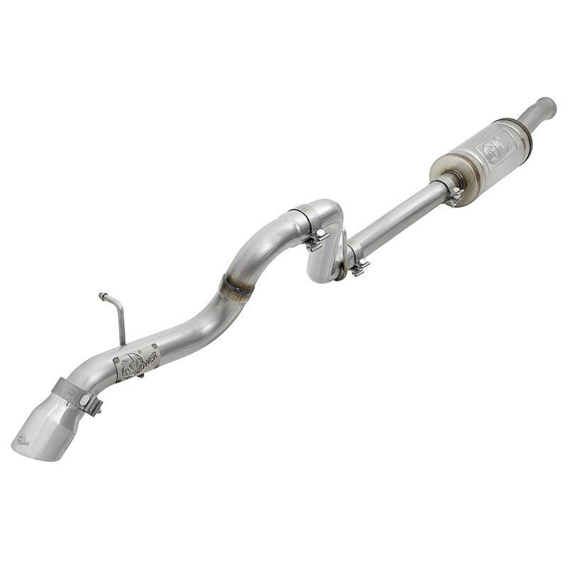 aFe Power | MACH Force-Xp 2-1/2 IN 409 Stainless Steel Axle-Back Hi-Tuck Exhaust Polished - Wrangler (JL) 2.0T / 3.6L / 6.4L 201