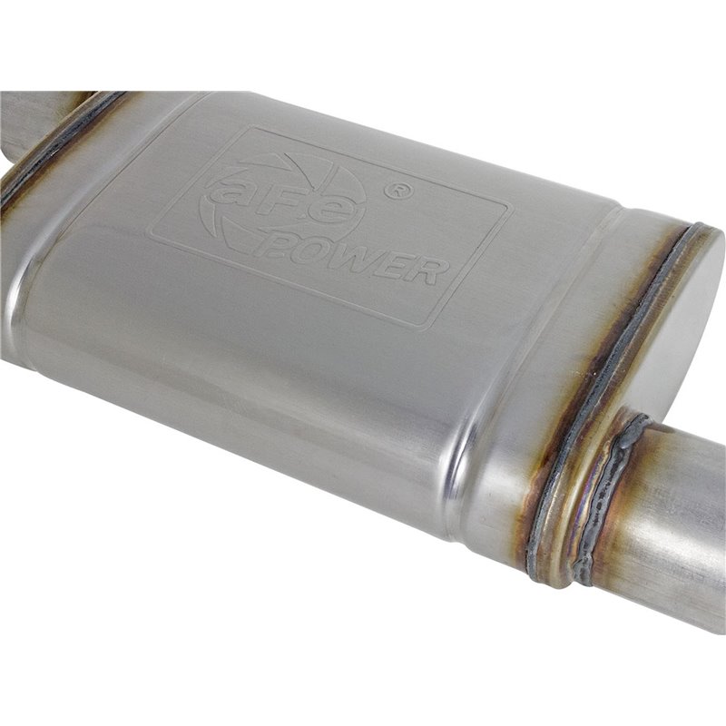 aFe Power | Apollo GT Series 3 IN 409 Stainless Steel Cat-Back Exhaust System w/Polish Tip - Gladiator / Wrangler (JK) / Wrangle