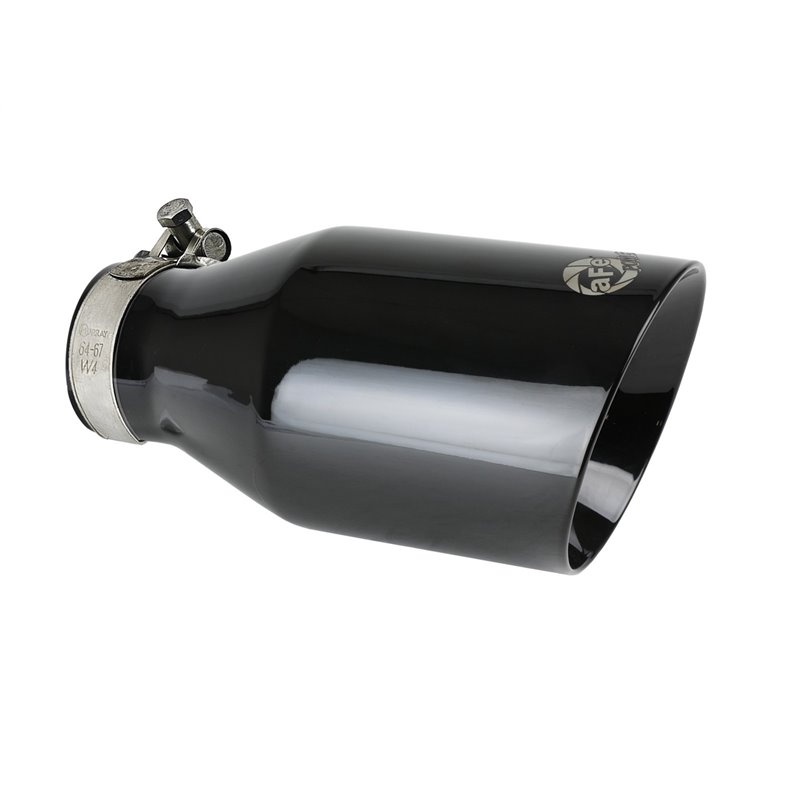 aFe Power | Apollo GT Series 2-1/2 IN Stainless Steel Cat-Back Exhaust System w/Black Tip - Gladiator 3.6L 2020-2023