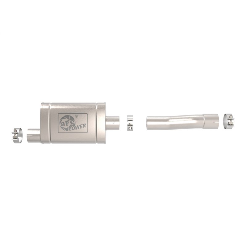 aFe Power | Apollo GT Series 409 Stainless Steel Muffler Upgrade Pipe - Silverado / Sierra 1500 5.3L 2019-2023