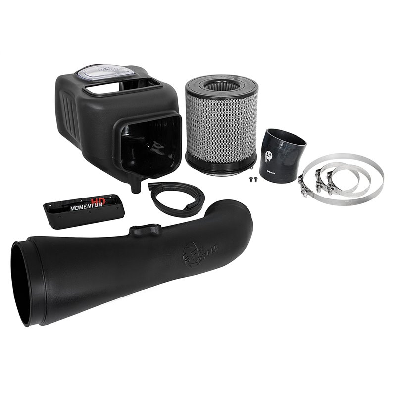 aFe Power | Momentum HD Cold Air Intake System w/Pro DRY S Media - Silverado / Sierra 2500 HD / 3500 HD 6.6L 2017-2018