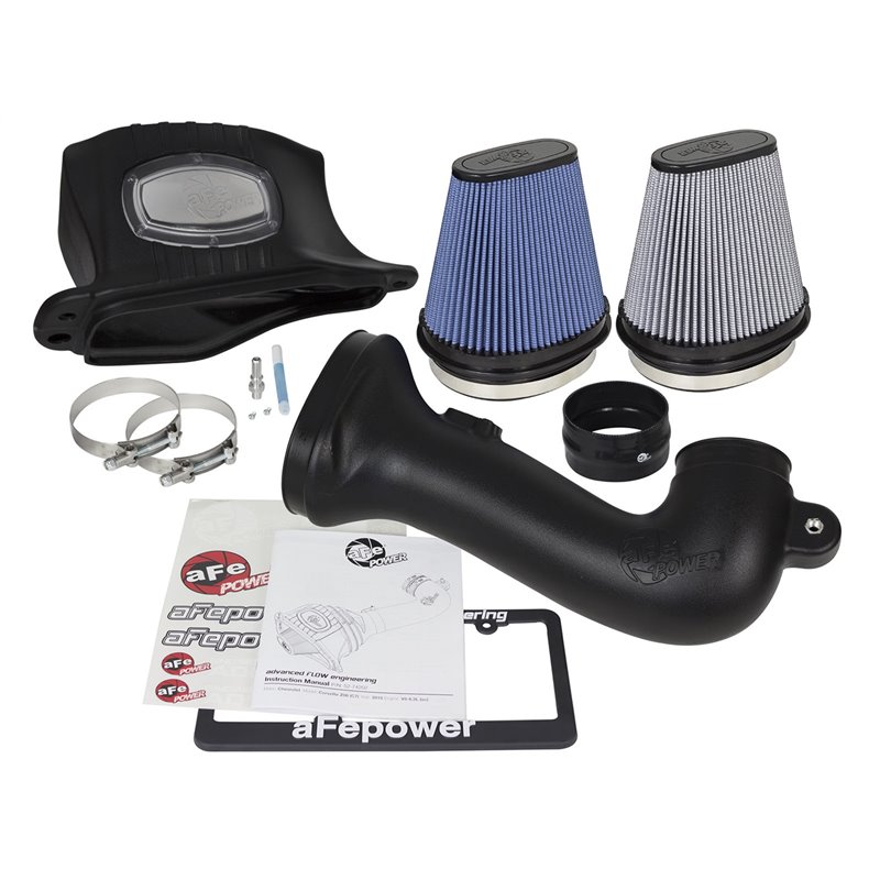 aFe Power | Momentum Cold Air Intake System w/Pro 5R/Pro DRY S Filters - Corvette 6.2L 2015-2019