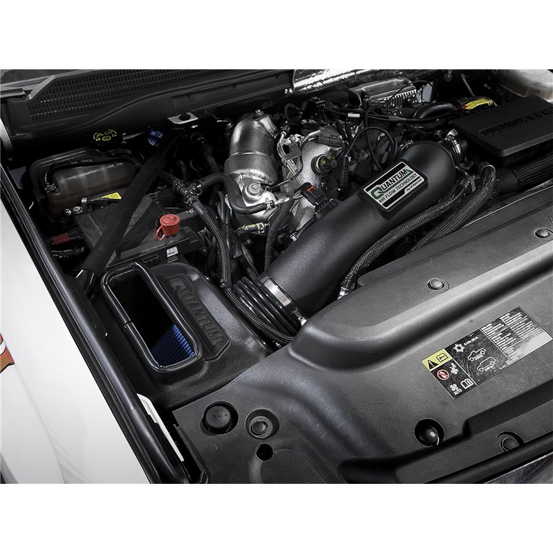 aFe Power | QUANTUM Cold Air Intake System w/Pro 5R Media - Silverado / Sierra 2500 HD / 3500 HD 6.6L 2017-2018