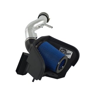 aFe Power | Magnum FORCE Stage-2 Cold Air Intake System w/Pro 5R Media Polished - Mustang Base / Boss 302 3.7L / 5.0L 2011-2014