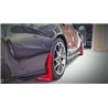 RallyArmor | Blue Mud Flap White Logo - WRX / STI 2015-2021