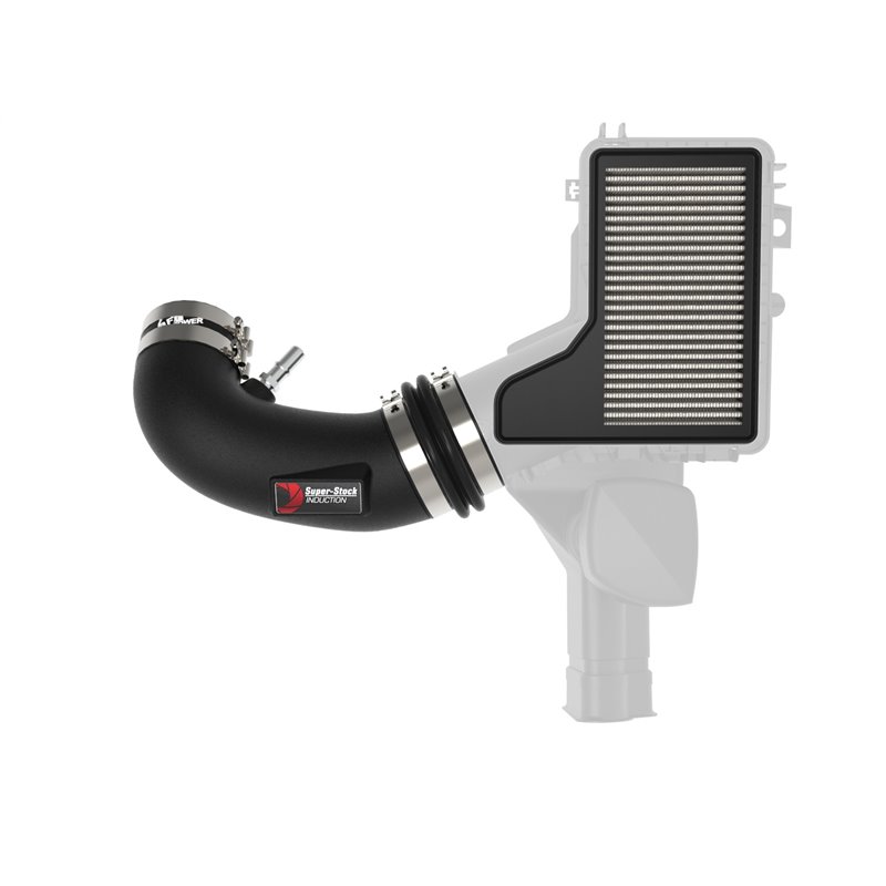 aFe Power | Super Stock Induction System w/Pro DRY S Media - Mustang 5.0L 2018-2023