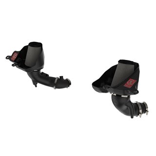 aFe Power | Takeda Stage-2 Cold Air Intake System w/Pro DRY S Media Black - Q50 / Q60 3.0T 2016-2023