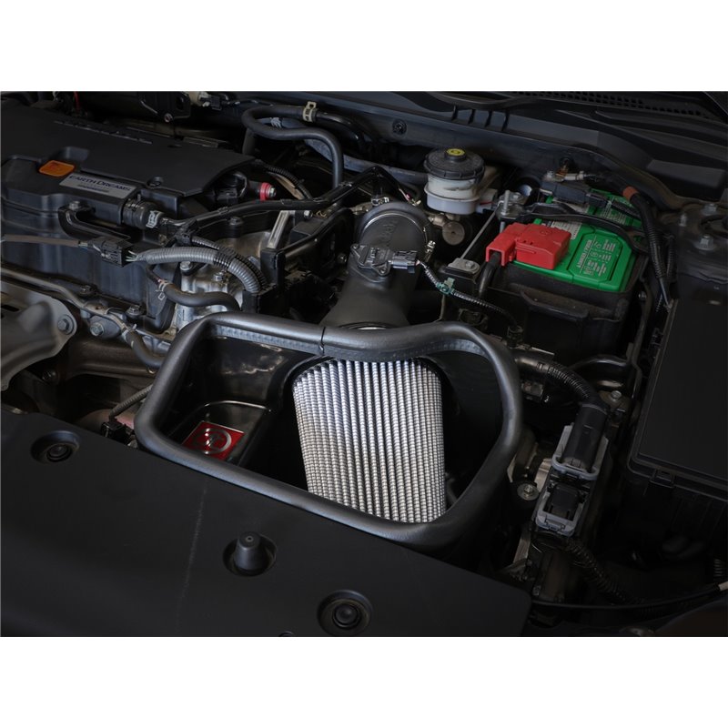 aFe Power | Takeda Stage-2 Cold Air Intake System w/Pro DRY S Media Black - Civic 2.0L 2016-2021