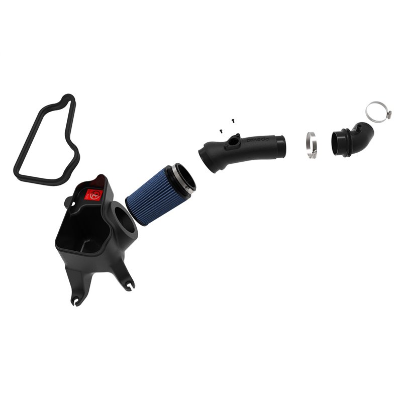 aFe Power | Takeda Stage-2 Cold Air Intake System w/Pro 5R Media Black - Civic 2.0L 2016-2021