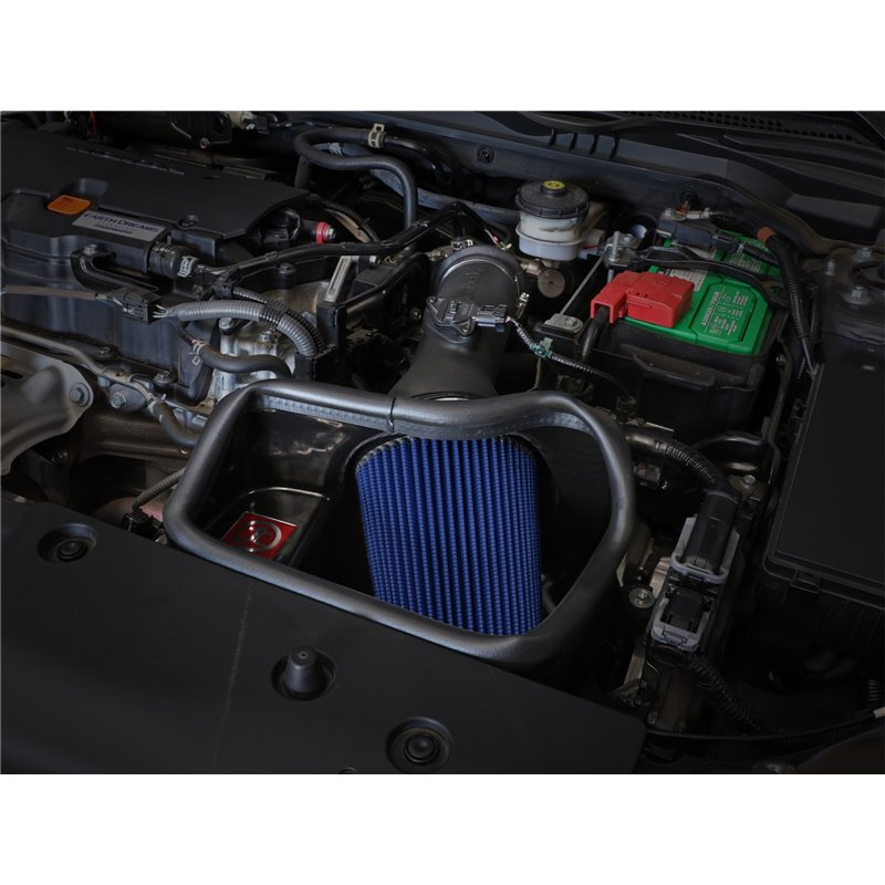 aFe Power | Takeda Stage-2 Cold Air Intake System w/Pro 5R Media Black - Civic 2.0L 2016-2021