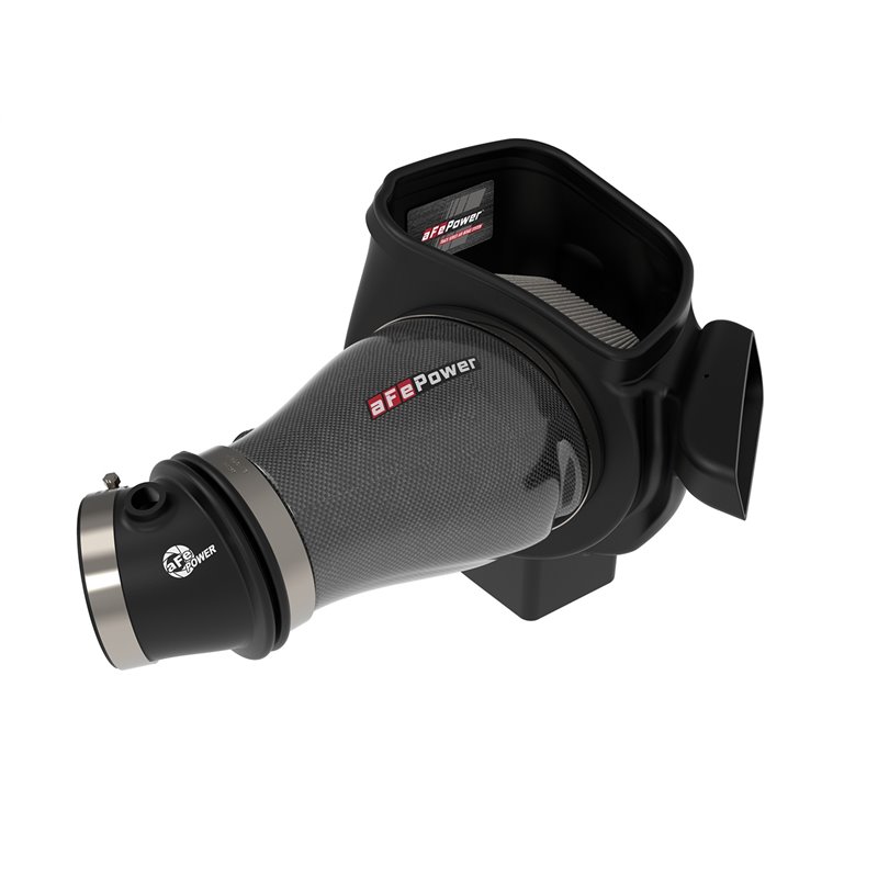 aFe Power | Track Series Stage-2 Carbon Fiber Intake System w/Pro DRY S Media - Grand Cherokee Trackhawk 6.2L 2018