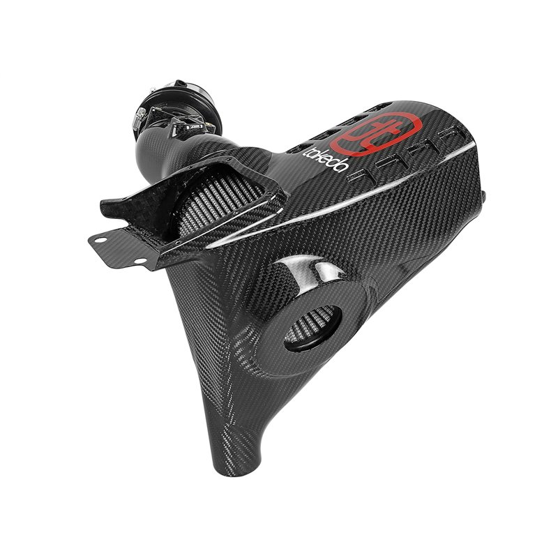 aFe Power | Black Series Carbon Fiber Cold Air Intake System w/Pro DRY S Media - Civic 2.0T 2017-2021