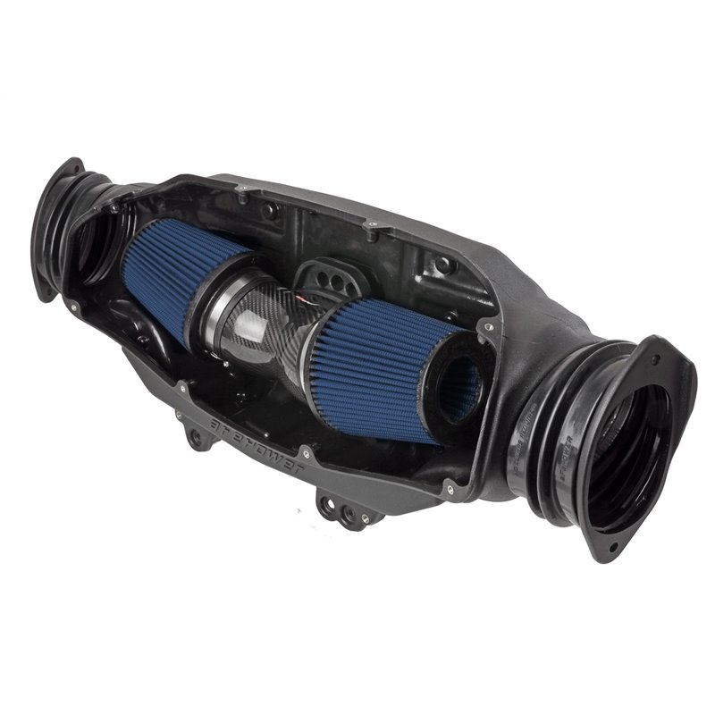 aFe Power | Black Series Carbon Fiber Cold Air Intake System w/Pro 5R Media - Corvette 6.2L 2020-2023