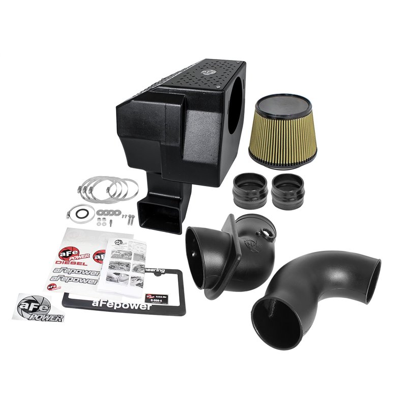 aFe Power | Magnum FORCE Stage-2Si Cold Air Intake System w/Pro GUARD 7 Media - Silverado / Sierra 2500 HD / Classic 6.6L 2006-2