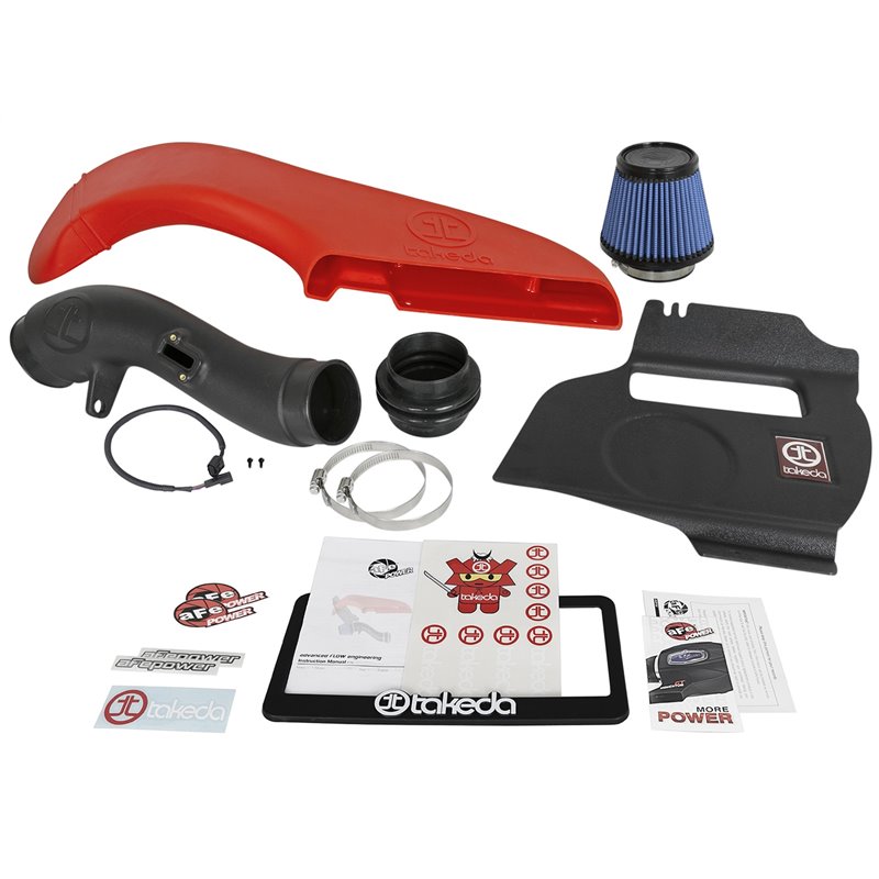 aFe Power | Takeda Stage-2 Cold Air Intake System w/Pro 5R Media Black - WRX 2.0T 2015-2021