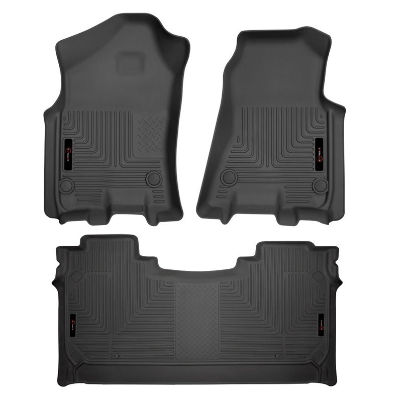 Enthuze | Front & Rear Floor Liners - Ram 1500 Crew Cab 2019-2022
