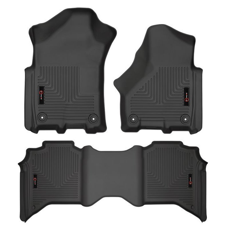 Enthuze | Front & Rear Floor Liners - Ram 2500 / 3500 Crew Cab 2019-2022