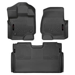 Enthuze | Front & Rear Floor Liners - F-150 Crew Cab 2015-2022