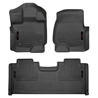 Enthuze | Front & Rear Floor Liners - F-150 Super Cab 2015-2022