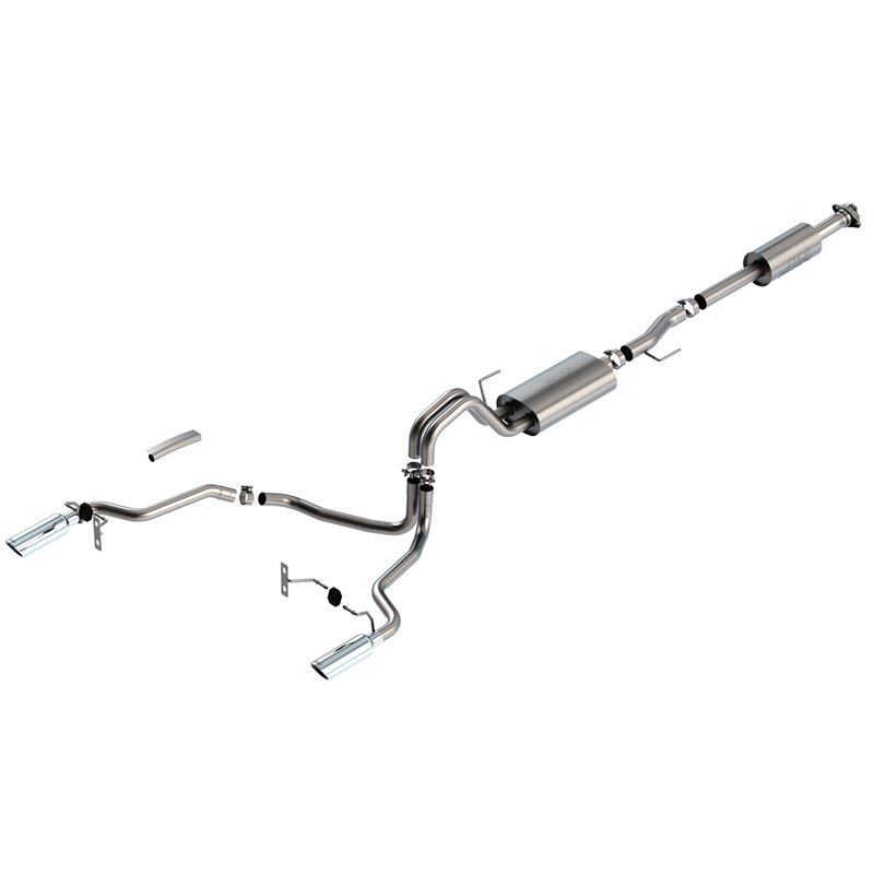 Borla | Touring Cat-Back Exhaust System - F-150 2.7T / 3.5T 2021-2023