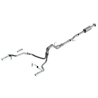 Borla | S-Type Cat-Back Exhaust System - F-150 2.7T / 3.5T 2021-2023