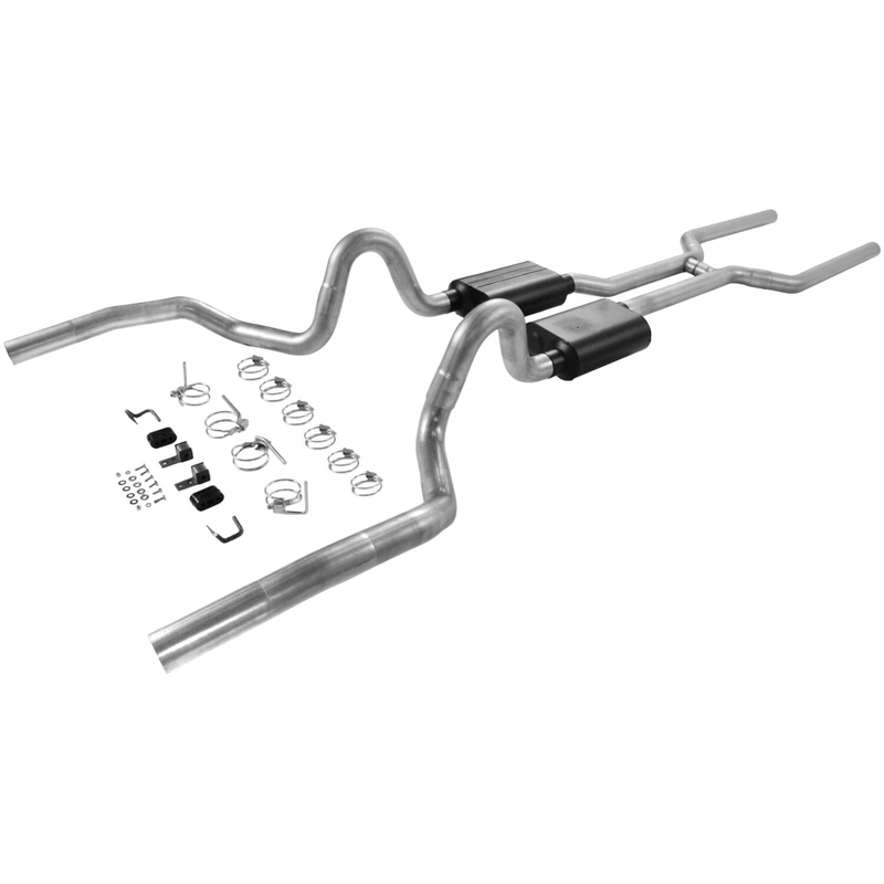 Flowmaster | American Thunder Header-Back Exhaust - Monte Carlo / Base / GTO / The Judge 1968-1972