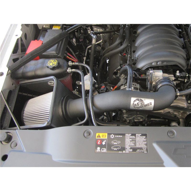 aFe Power | Magnum FORCE Stage-2 Cold Air Intake System w/Pro DRY S Media - Cadillac / Chevrolet / GMC 2014-2021