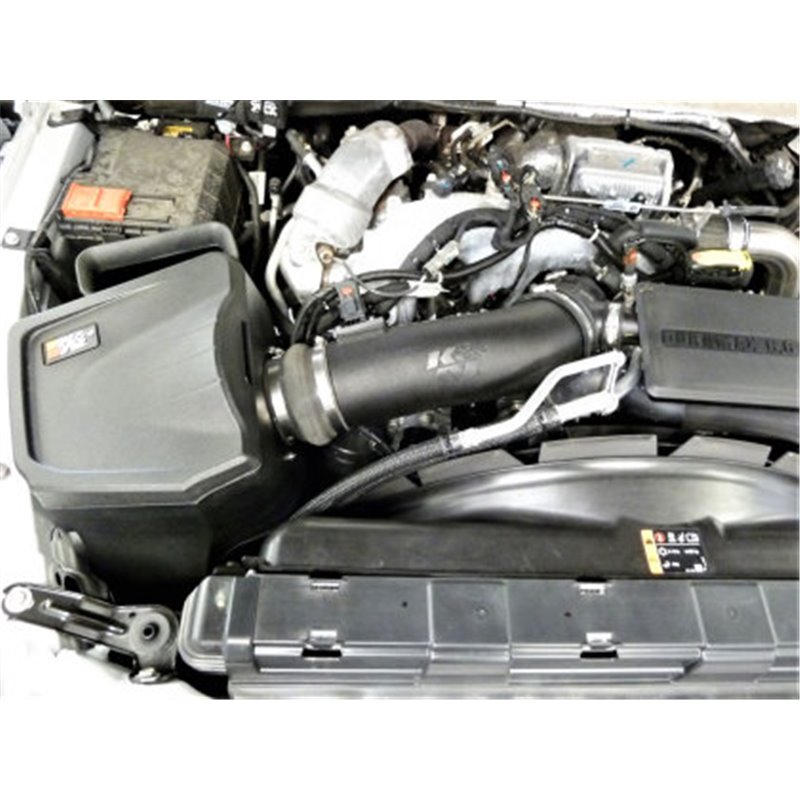 K&N | Performance Air Intake System - Silverado / Sierra 2500 HD / 3500 HD 6.6L 2020-2024
