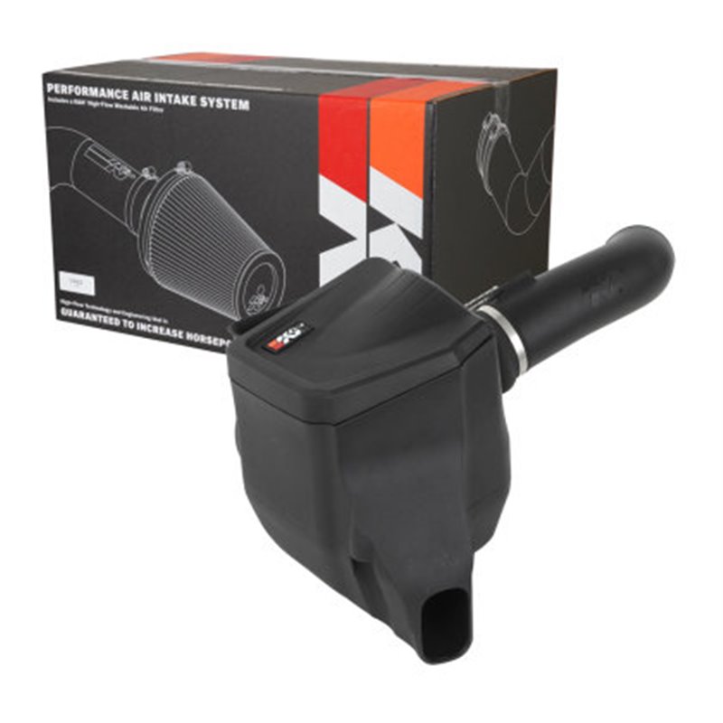 K&N | Performance Air Intake System - Silverado / Sierra 2500 HD / 3500 HD 6.6L 2020-2024