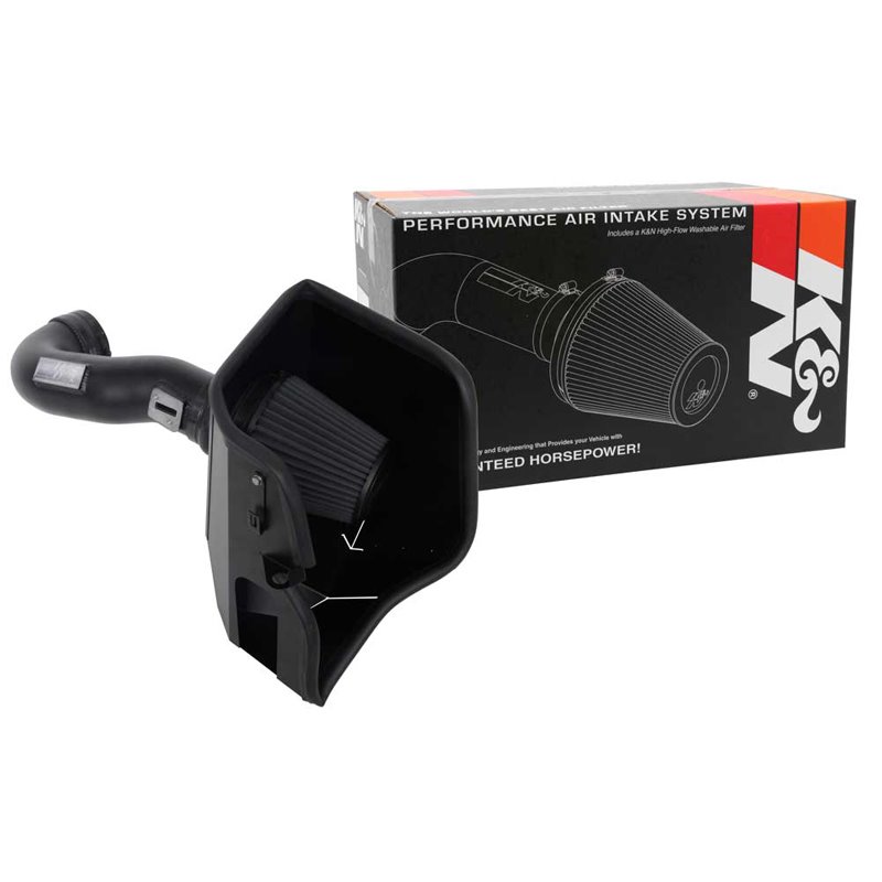 K&N | Performance Air Intake System - Cadillac / Chevrolet / GMC 6.2L / 5.3L 2019-2023
