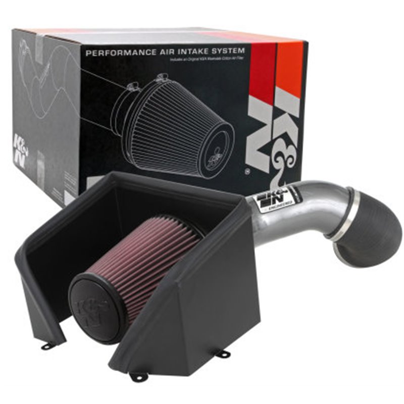 K&N | Performance Air Intake System - Silverado / Sierra 2500 HD / 3500 HD 6.6L 2020-2024
