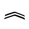 AVS | Ventvisor Deflector 2 pc. - Front - S10 Blazer / S10 Pickup / S15 Jimmy / Sonoma 4.3L 1994-2005