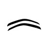 AVS | Ventvisor Deflector 2 pc. - Front - Tacoma 2.4L 1995-2004