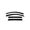 AVS | Ventvisor Deflector 4 pc. - G6 2005-2010
