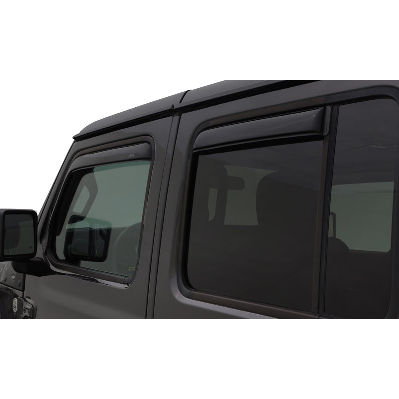 AVS | Ventvisor In-Channel Deflector 4 pc. - Wrangler (JK) 3.6L 2007-2018